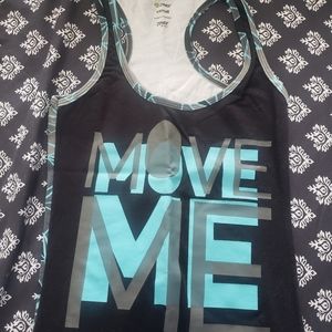 Zumba racerback top